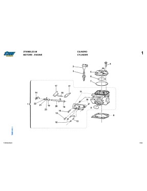 Despice MY23 - 2T 85 SMX-J MOTORE (ENGINE)