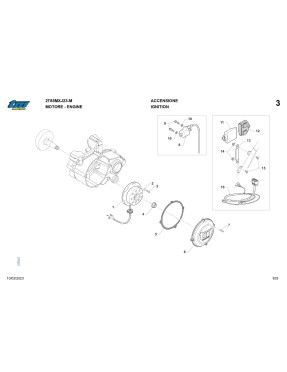 Despice MY23 - 2T 85 SMX-J MOTORE (ENGINE)