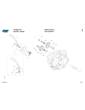 Despice MY23 - 2T 85 SMX-J MOTORE (ENGINE)