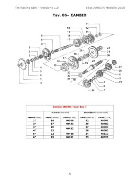 Despice MY15 - 2 Tiempos Motor 85cc