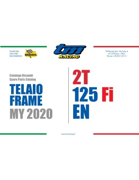 Despiede MY20 - 2 Tiempos 2T 125 Fi EN TELAIO (FRAME)