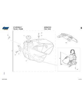 Despiede MY20 - 2 Tiempos 2T 125 Fi EN TELAIO (FRAME)