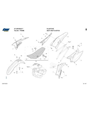 Despiede MY20 - 2 Tiempos 2T 125 Fi EN TELAIO (FRAME)