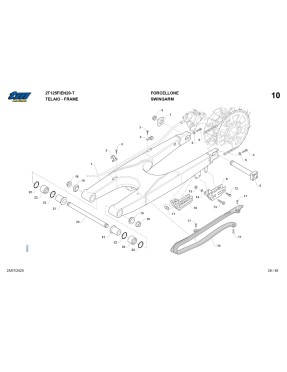 Despiede MY20 - 2 Tiempos 2T 125 Fi EN TELAIO (FRAME)