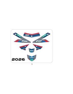 KIT ADESIVI JUNIOR M.2026