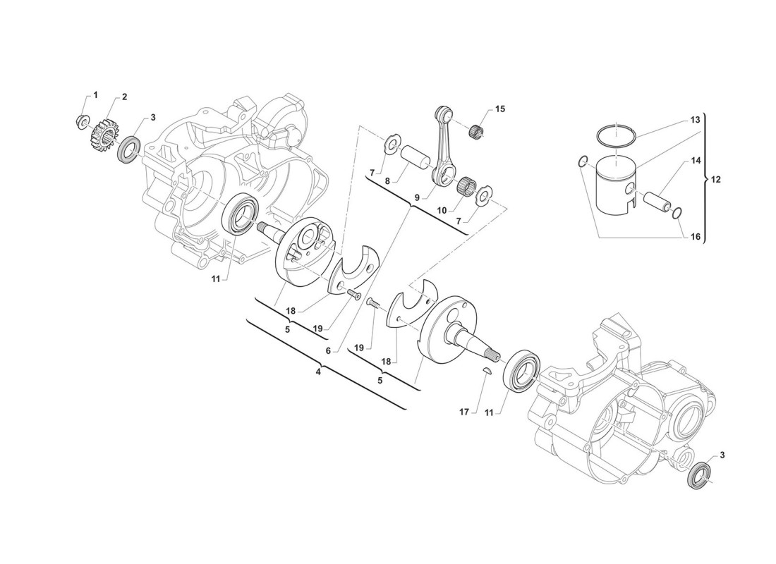 Cigüeñal / Pistón