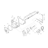 Tapa de embrague / Bomba de agua / Válvula de potencia
