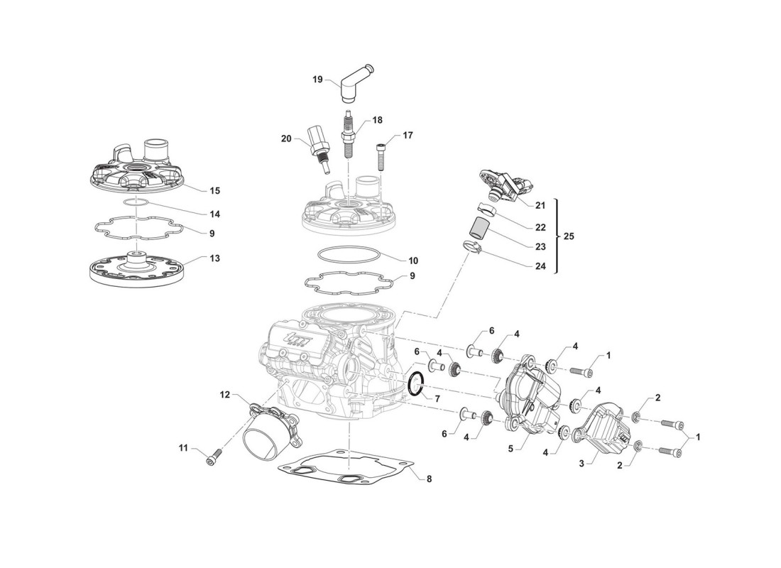 Cilindro / Culata MX/EN Fi