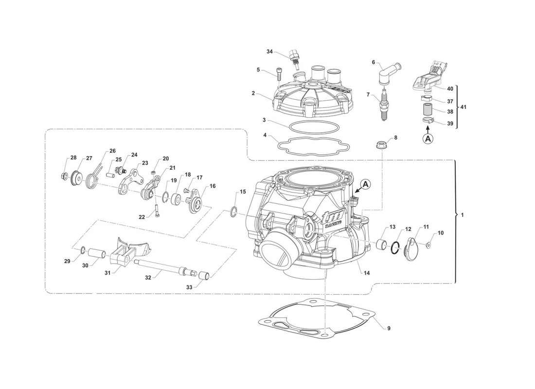 Cylinder 250cc / 300cc MX Fi