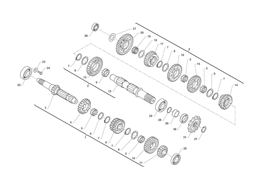 END Caja de cambios END