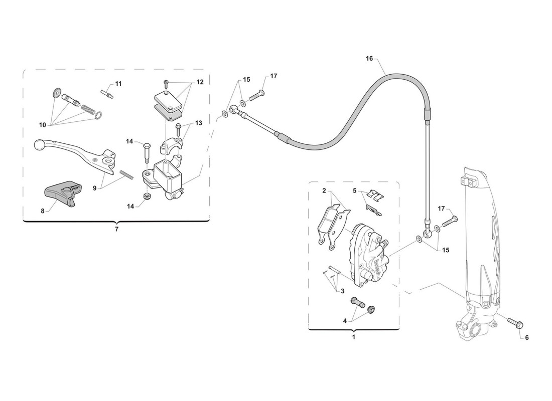 MX Freno delantero (MX)