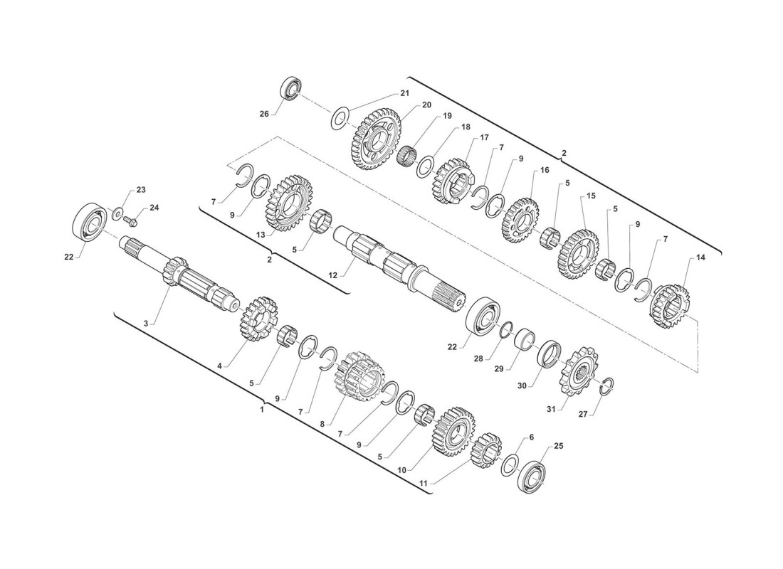 Caja de cambios 300Fi