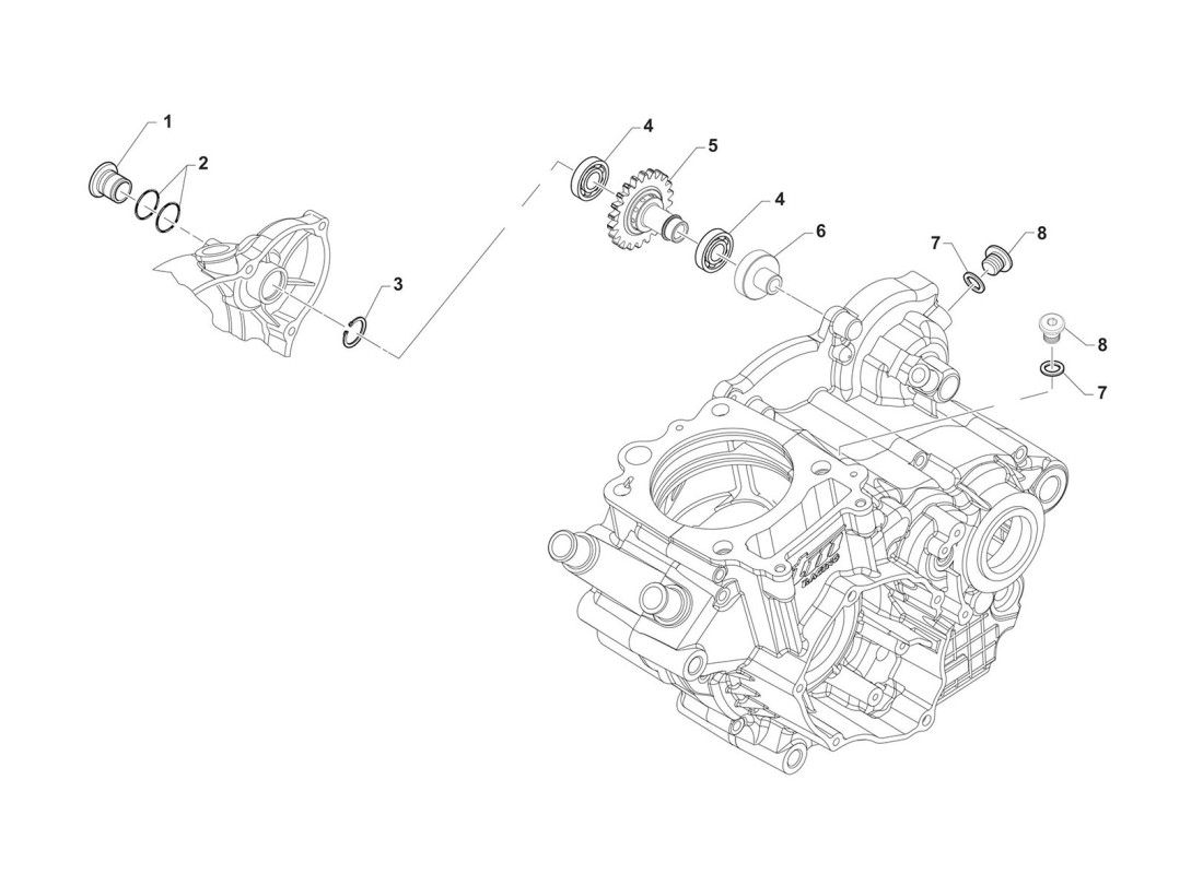 Aceite / Tapón de arranque a pedal