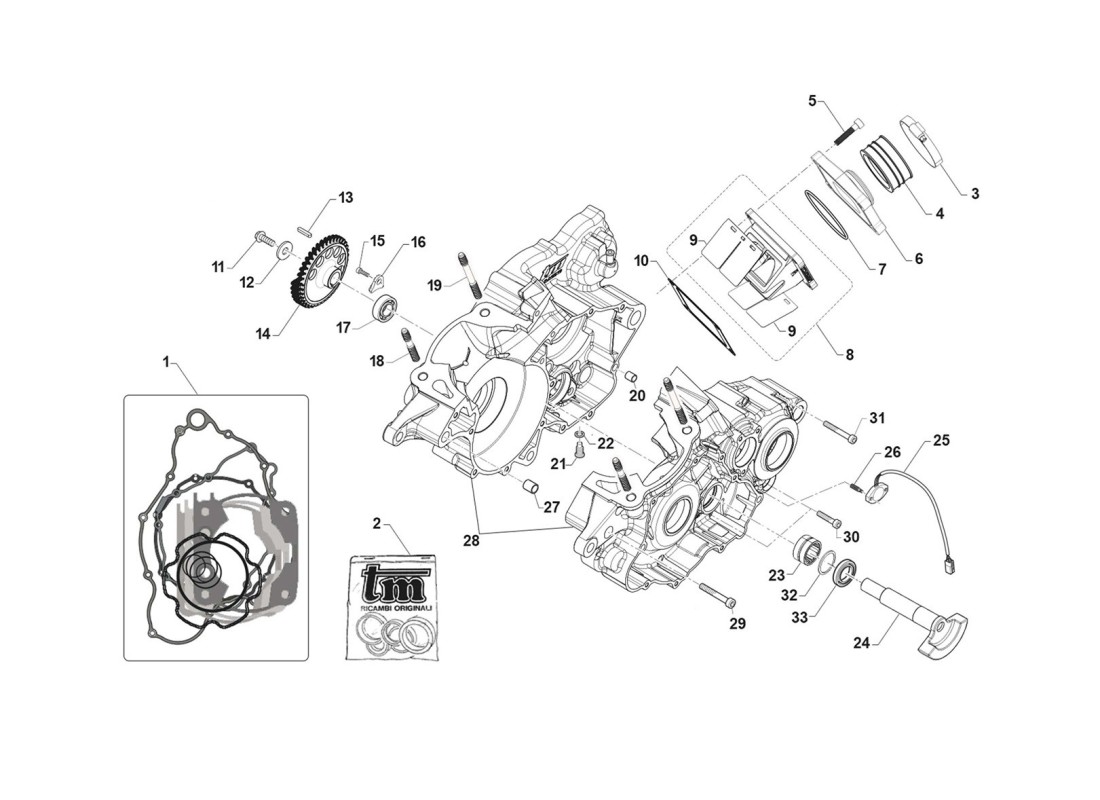 Membrana / Cárter / Juntas y retenes de aceite
