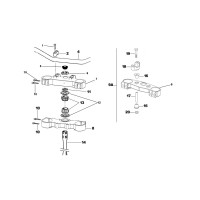 Fork bridge Marzocchi / Handlebar