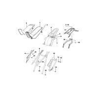 Sub-frame / Seat / Plastic