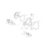 Tapa de embrague / Bomba de agua