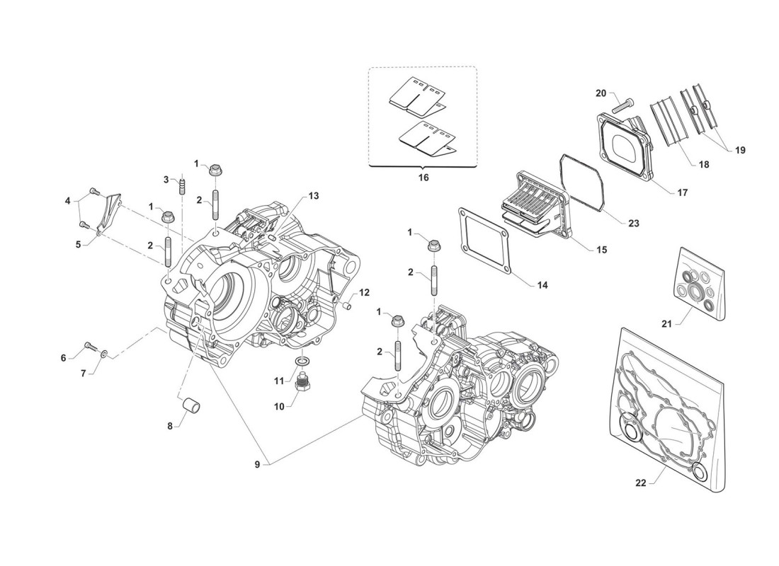Membrana / Cárter / Juntas y retenes de aceite