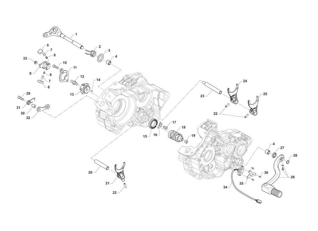 Horquillas de engranaje