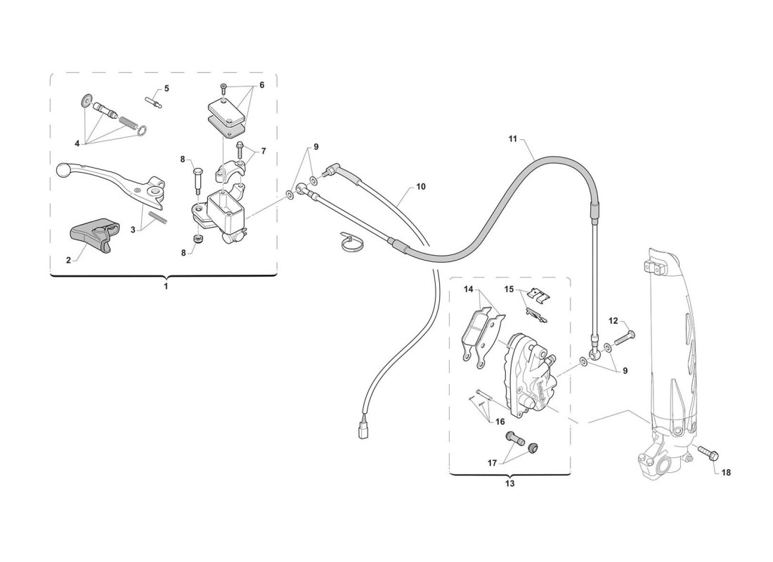 Freno delantero (END)