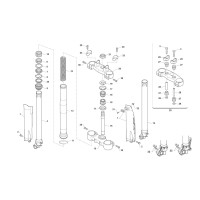 Horquilla delantera + Abrazaderas