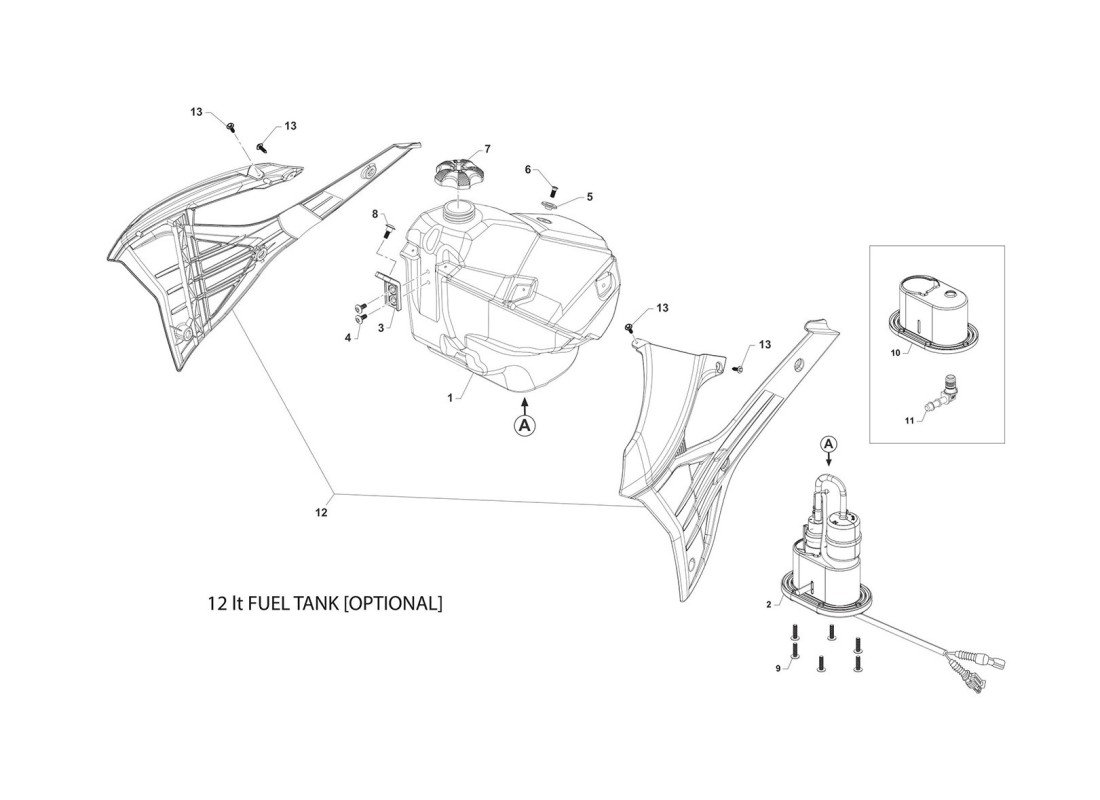 Tanque (Fi) 12 L END