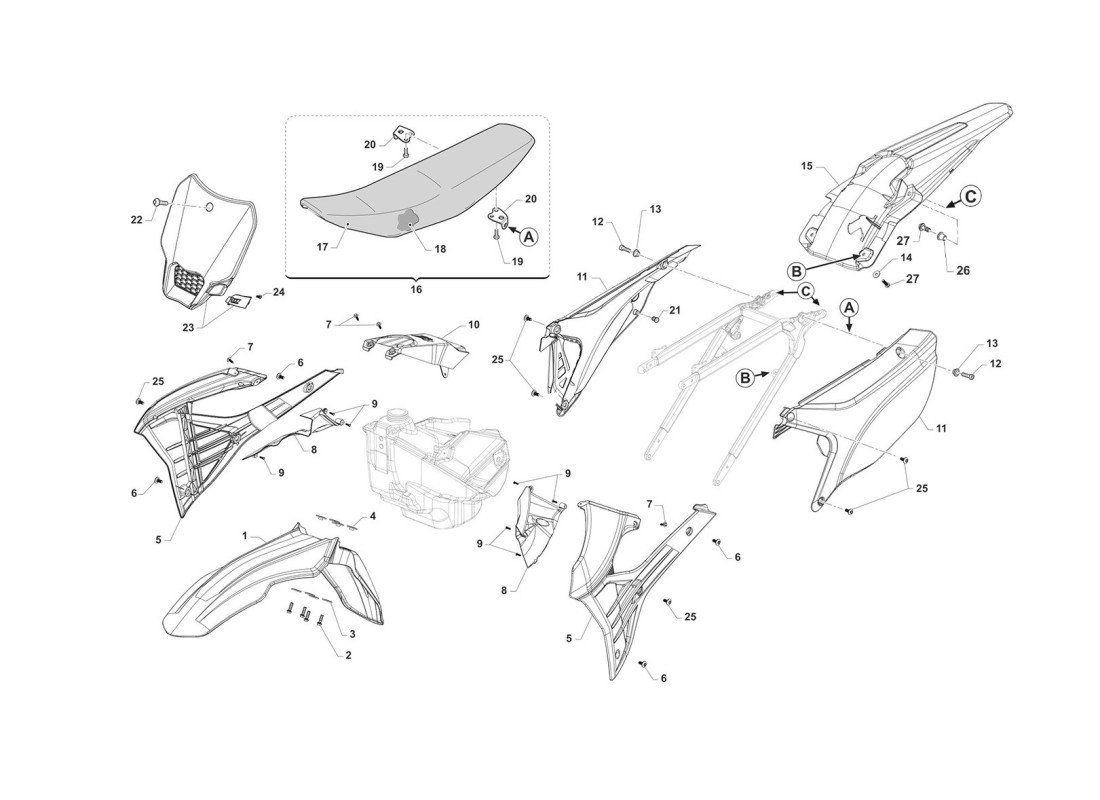 Plásticos + Asientos