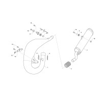 Sistema del tubo escape ENDURO