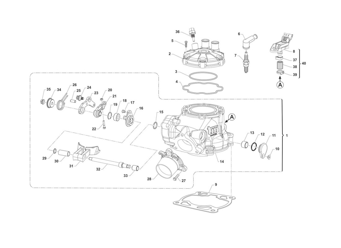 Cilindro 144cc END Fi