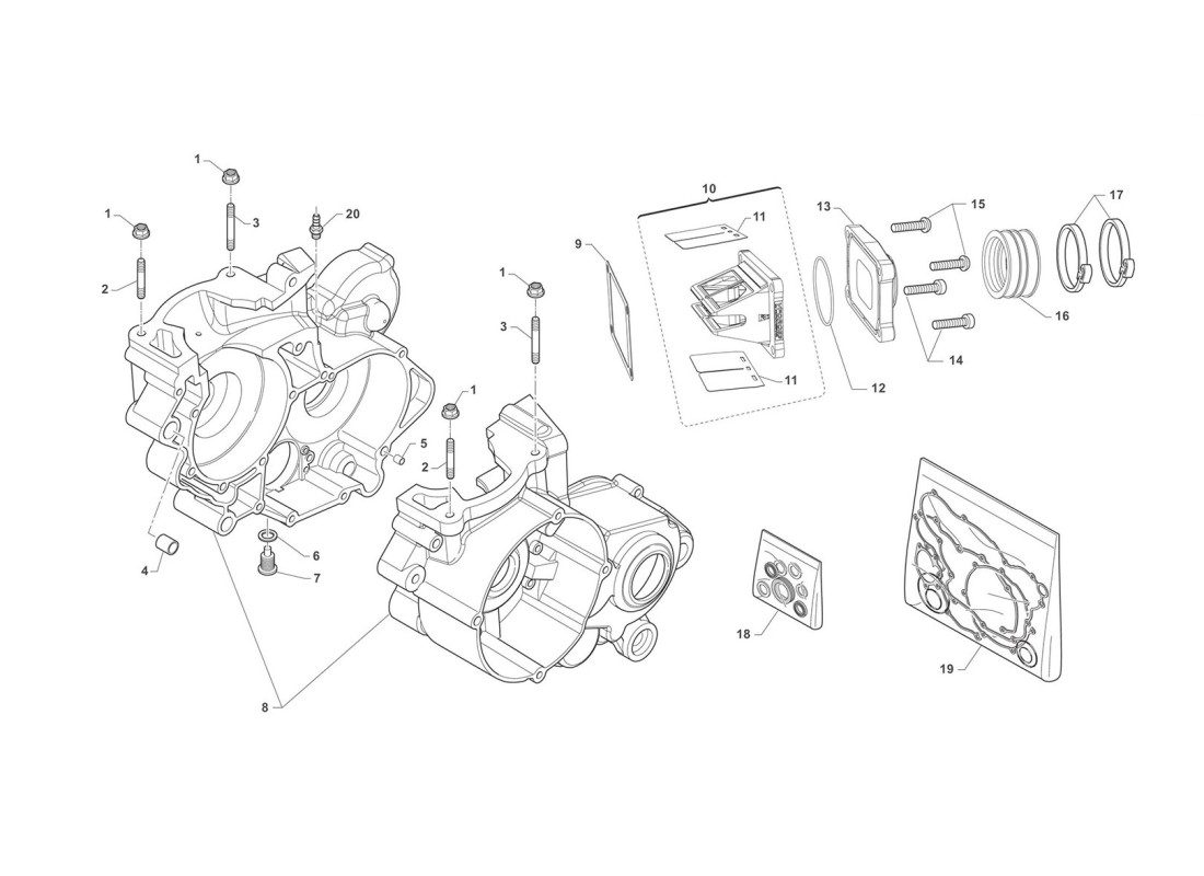 Membrana / Cárter / Juntas y Retenes de aceite END Fi