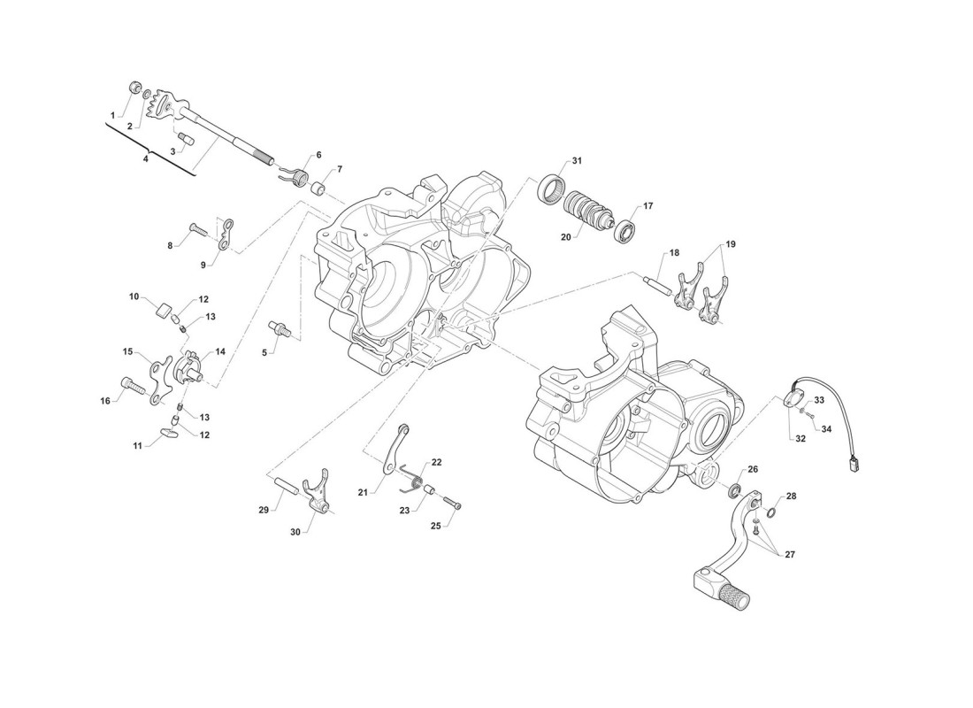 Horquillas de engranaje END Fi