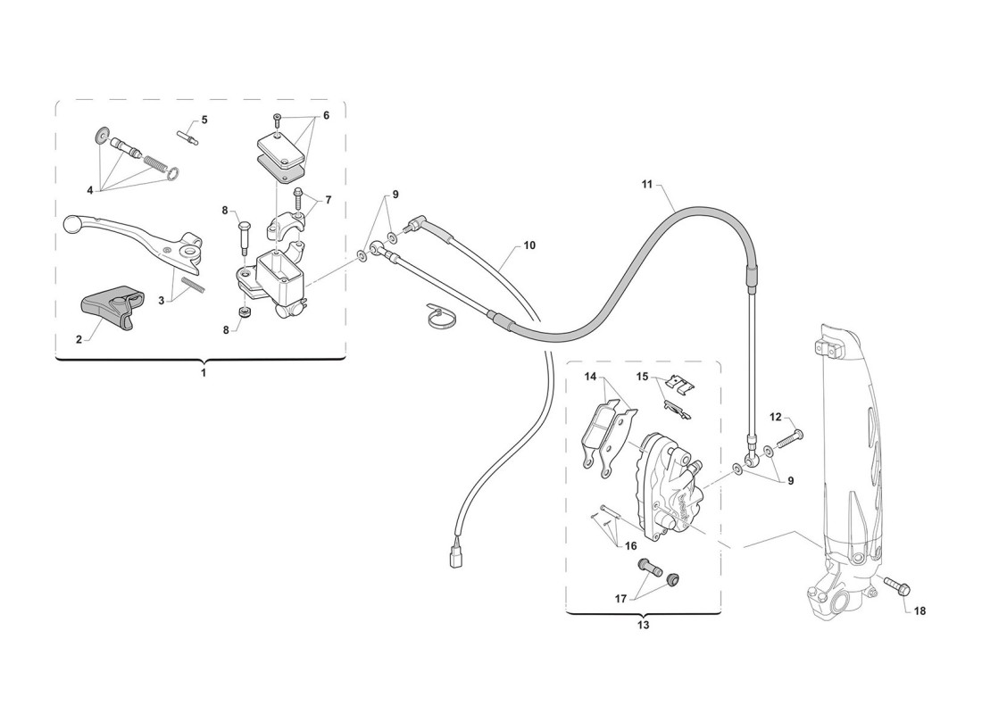 Freno delantero (END)