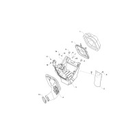 Caja de filtro de aire (Carburador)