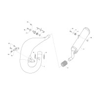 Sistema del tubo escape