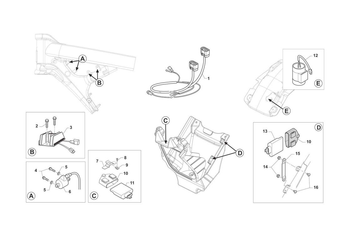 Arnés de cableado (MX)