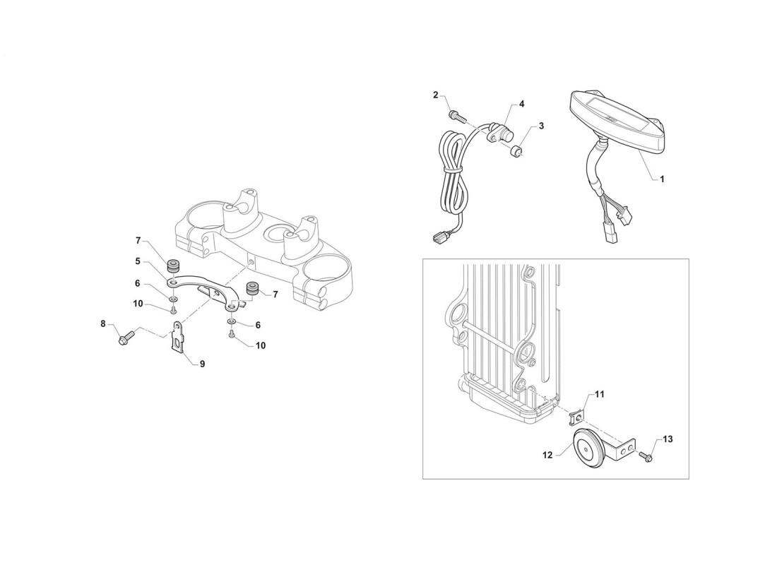 Velocímetro + Bocina
