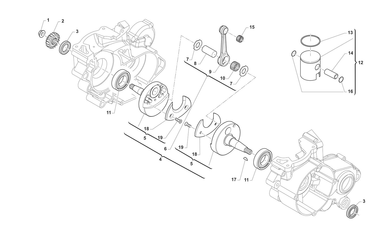 Cigüeñal / Pistón