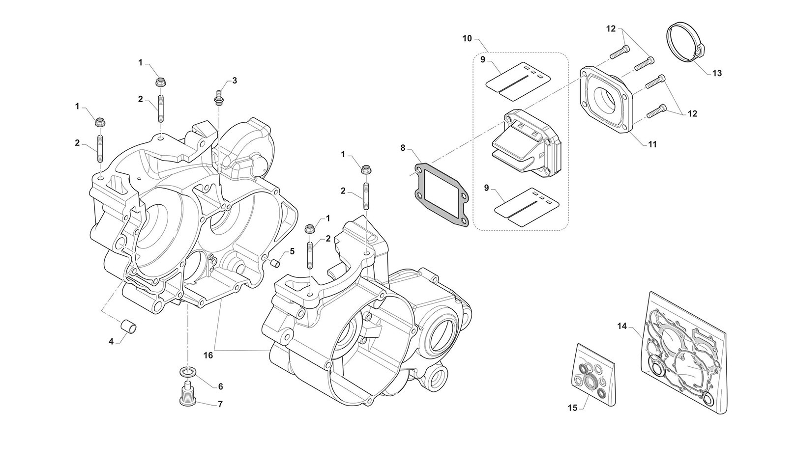 Membrana / Cárter / Juntas y retenes de aceite