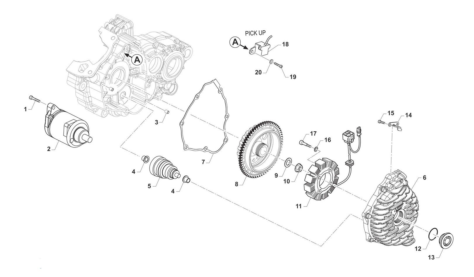 Encendido / Arranque eléctrico
