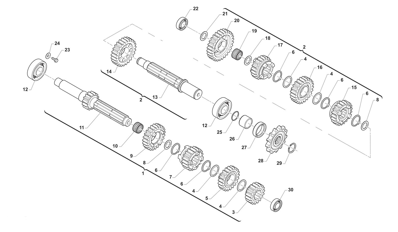 MX Caja de cambios MX