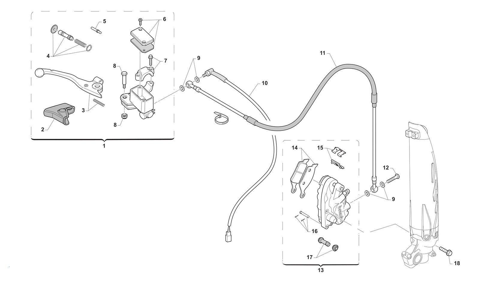Freno delantero (END)