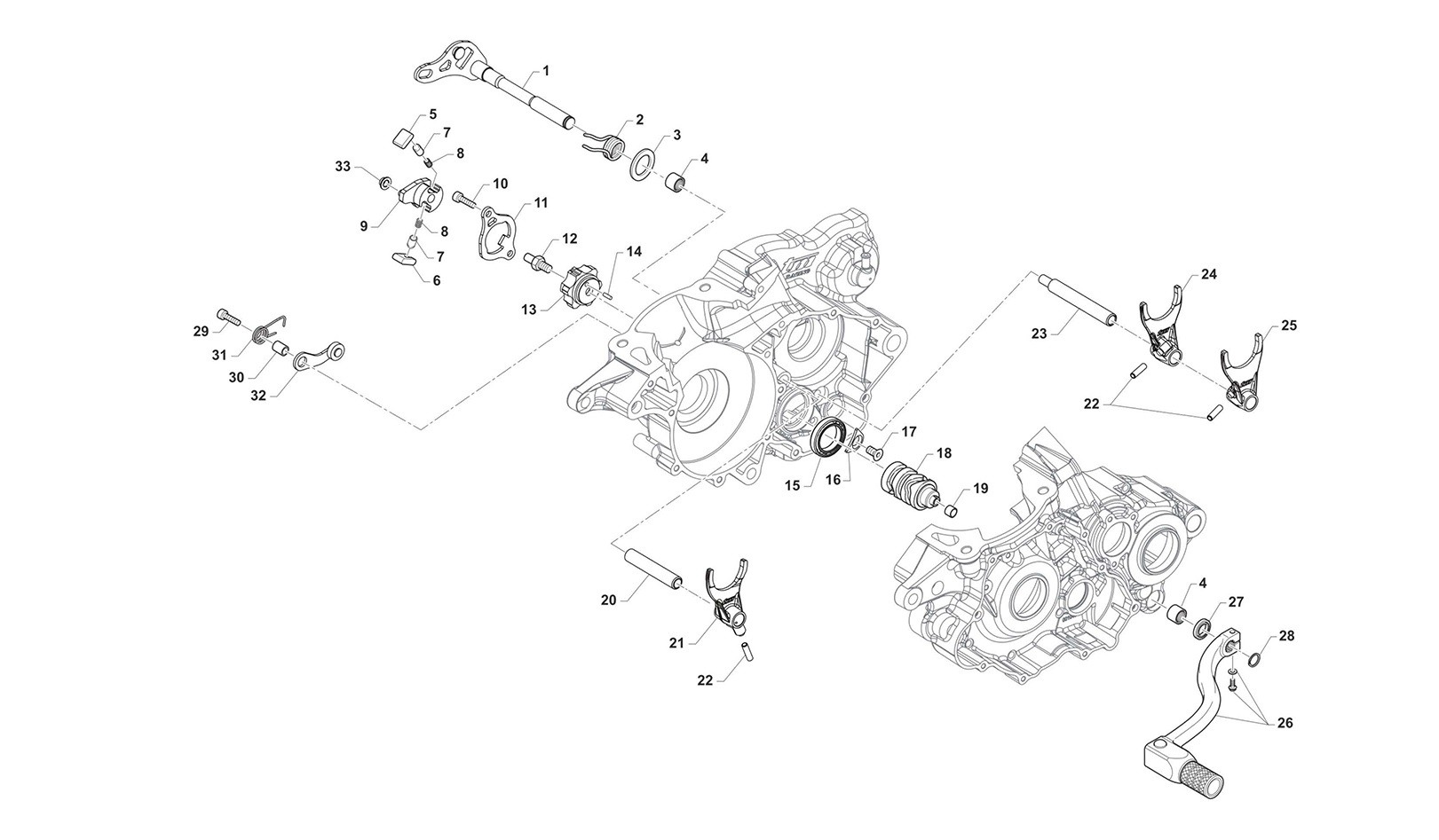 Horquillas de engranaje