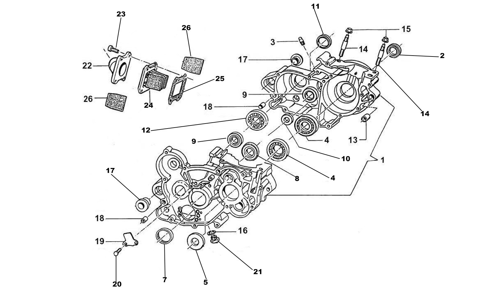 Membrane / Crankcase