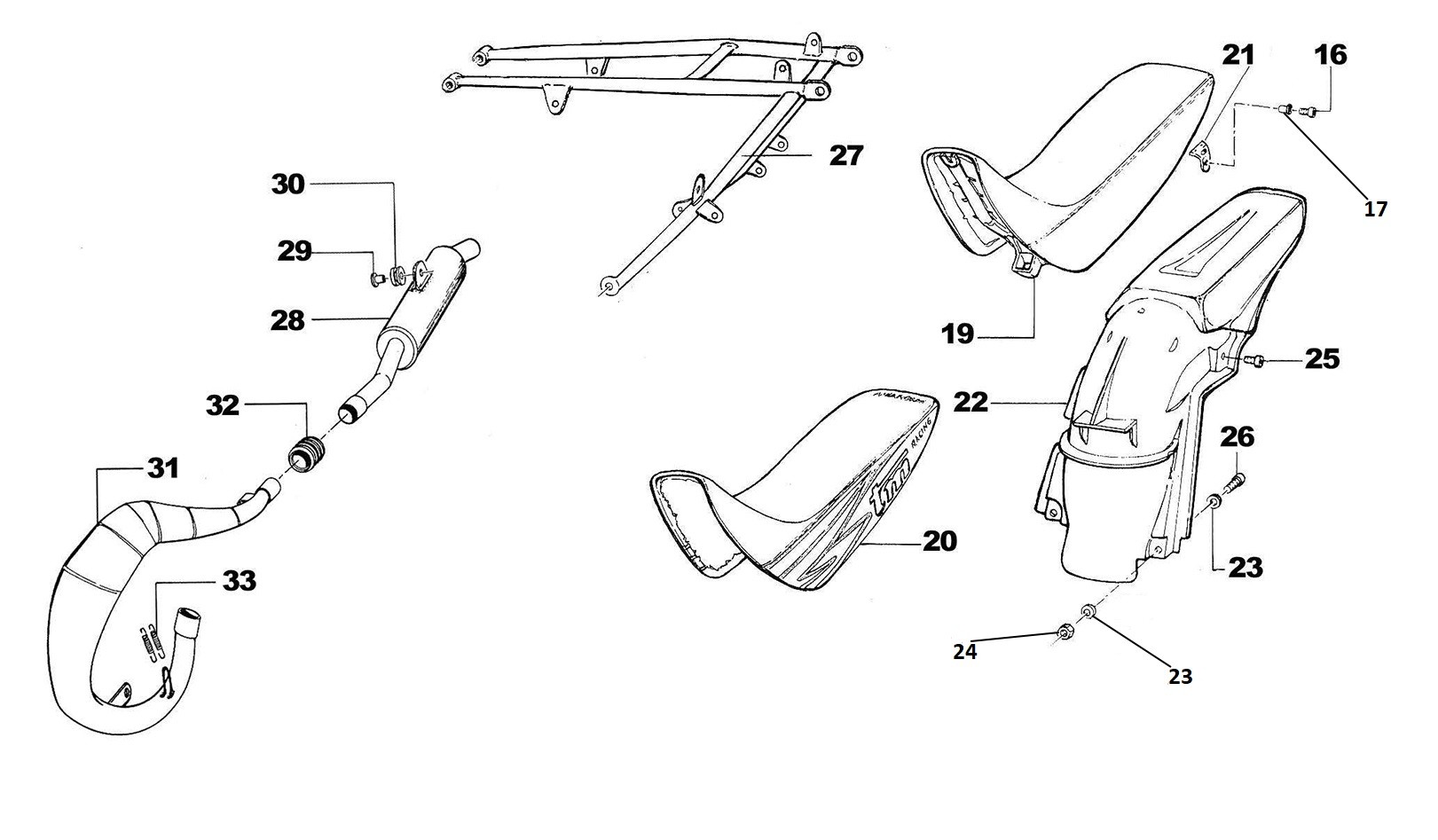 Subframe / Seat / Exhaust