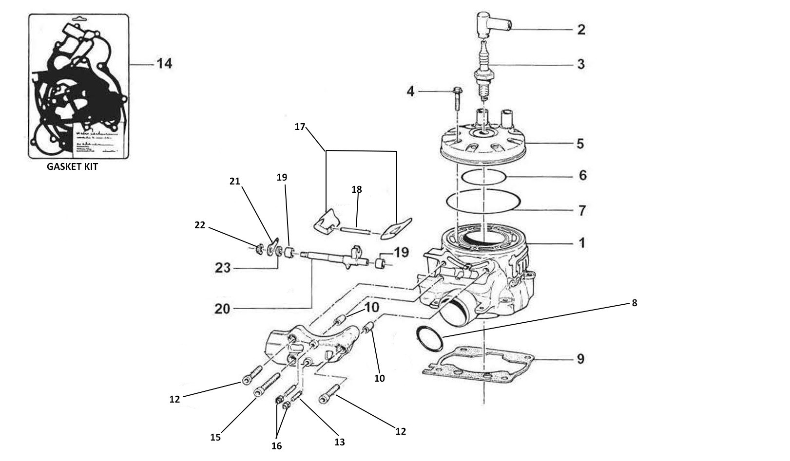 Cilinder / Powervalve